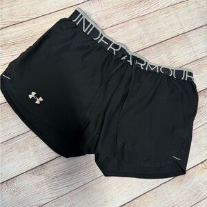 Under Armour Black Athletic Performance Shorts